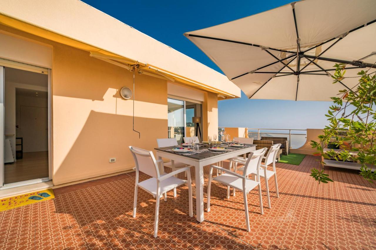 Baie Roquebrune - Vue Mer - Parking - Aj Kültér fotó